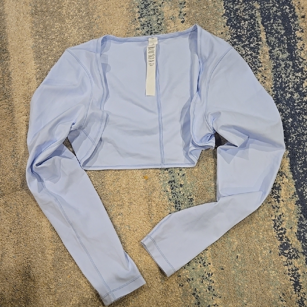 NWOT lululemon athletica Light Blue Long Sleeve Top